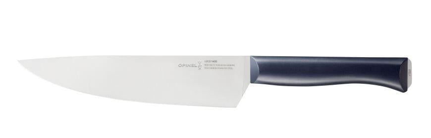 Кухонний ніж Шеф Opinel N°217 з ергономічною рукояткою 57-58 HRC нержавіюча сталь Sandvik 12C27M 170 мм Синій (2359470637)