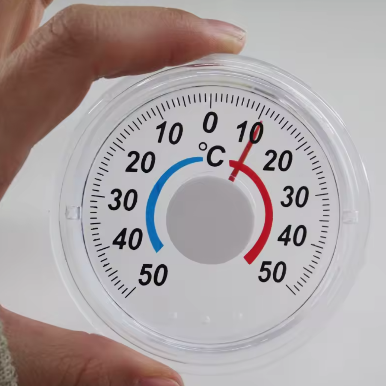 Термометр оконный наружный круглый - фото 3