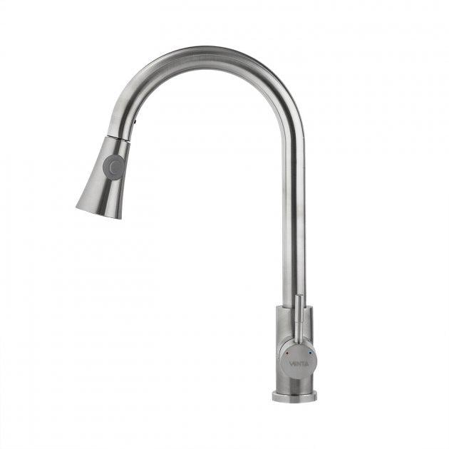 Смеситель для кухни Venta с вытяжным изливом (VA3052)