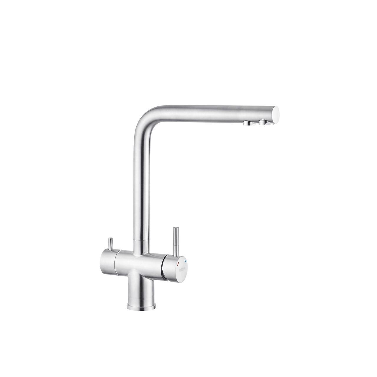 Смеситель для кухни Kroner KRP Edelstahl Klassisch ESG03811 с подключением к фильтру Сатин (CV027932)