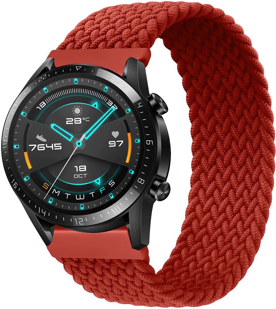 Ремешок Solo Loop для Huawei Watch GT 2 46 мм (135 мм) Red (26539-2D)