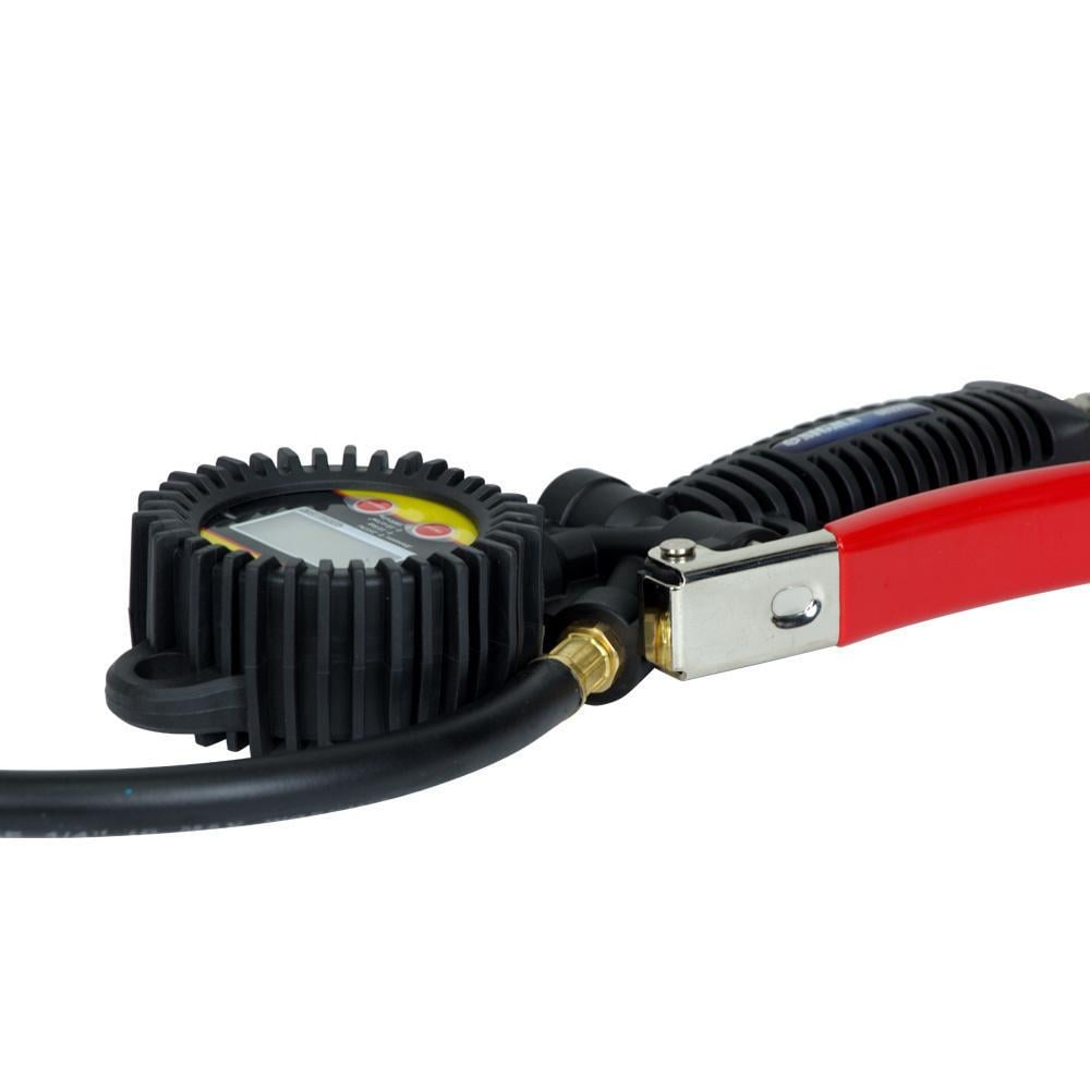 Пневмопістолет для підкачування Sigma з цифровим манометром 85-200 л/хв 12 бар (6832111) - фото 2 Пневмопістолет для підкачування Sigma з цифровим манометром 85-200 л/хв 12 бар (6832111) - фото 2