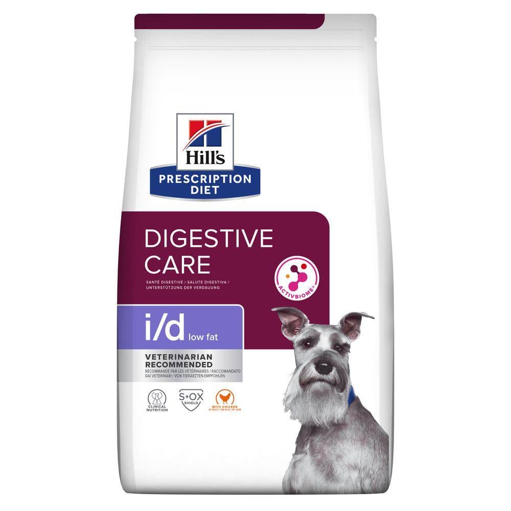 Корм сухой Hil's Prescription Diet Canine I/D Low Fat с пониженным содержанием жиров для собак при заболеваниях ЖКТ 12 кг (052742040554)