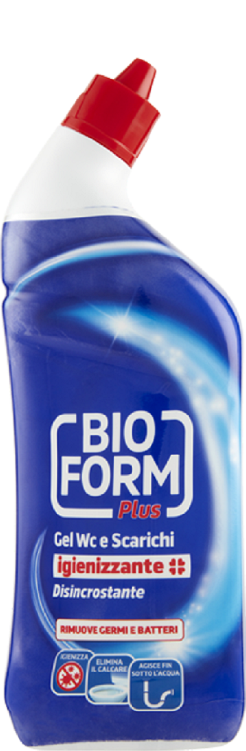 Засіб для чищення унітазу Bioform Plus Con Disincrostante дезінфікуючий 750 мл (8003640061853)