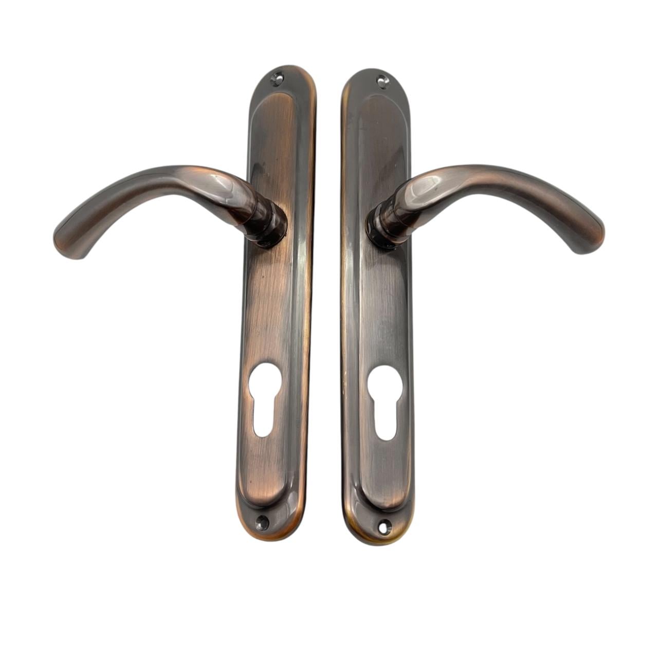 Дверные ручки межкомнатные Ozen Kumru Bakir Antik Yale 72 мм (310086)