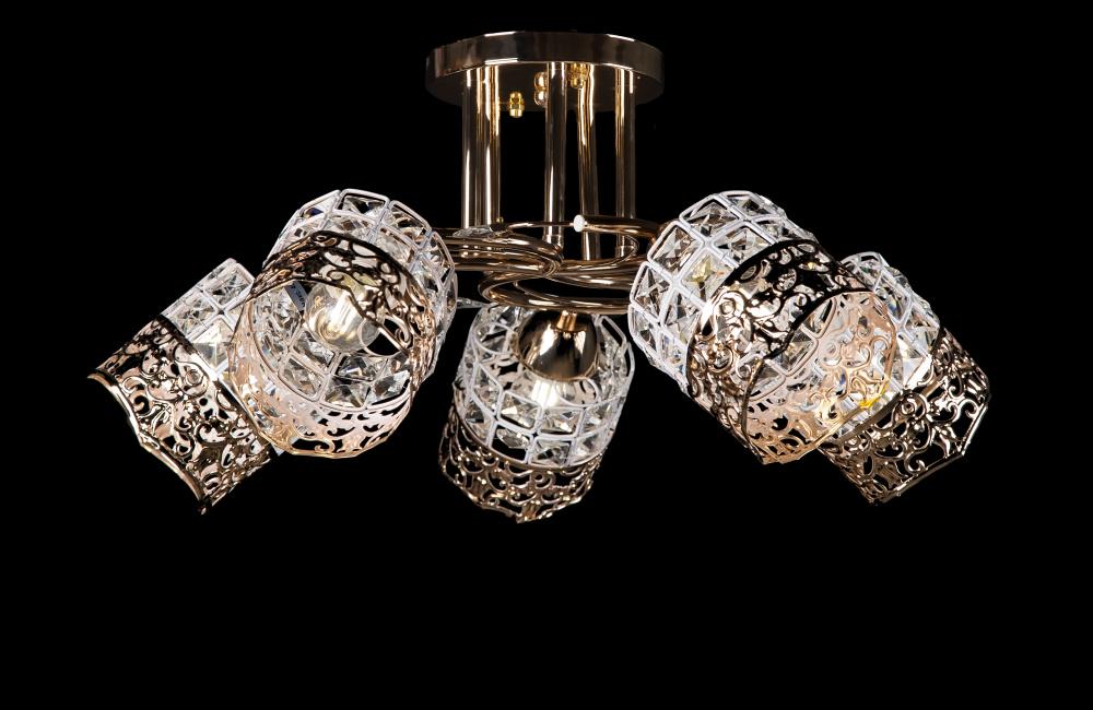 Люстра с плафонами Ray LYX6407/5 FGD (IR006448)