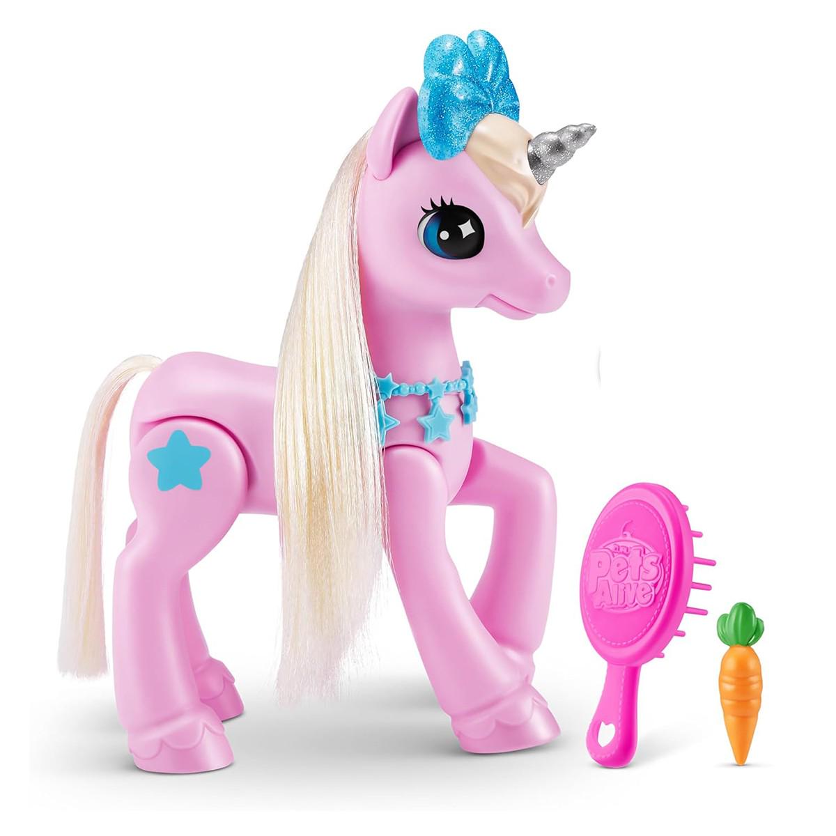 Набор игровой интерактивный Pets Alive-Волшебный единорог в домике - фото 3 Набор игровой интерактивный Pets Alive-Волшебный единорог в домике - фото 3