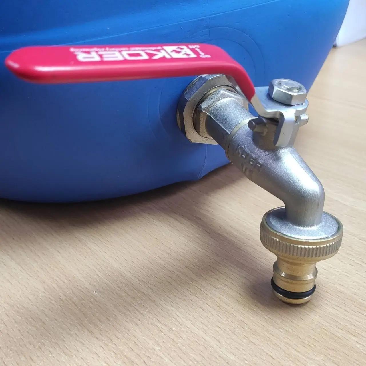 Канистра пищевая Litolan с латунным краном штабелируемая 30 л Синий (22172) - фото 3 Канистра пищевая Litolan с латунным краном штабелируемая 30 л Синий (22172) - фото 3