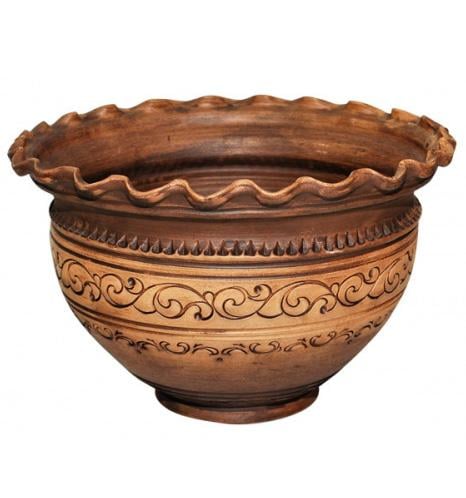 Макитра-волна Покутская Керамика Шляхтянская 4 л (ST-503501)