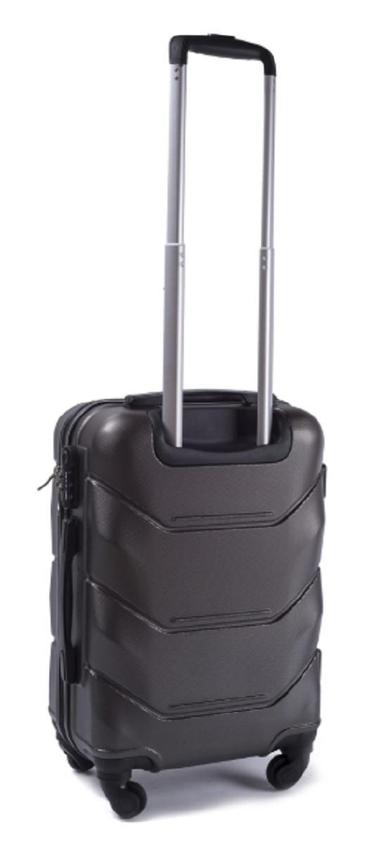 Чемодан пластиковый WINGS 147 малый Графит( Wp00222) - фото 2