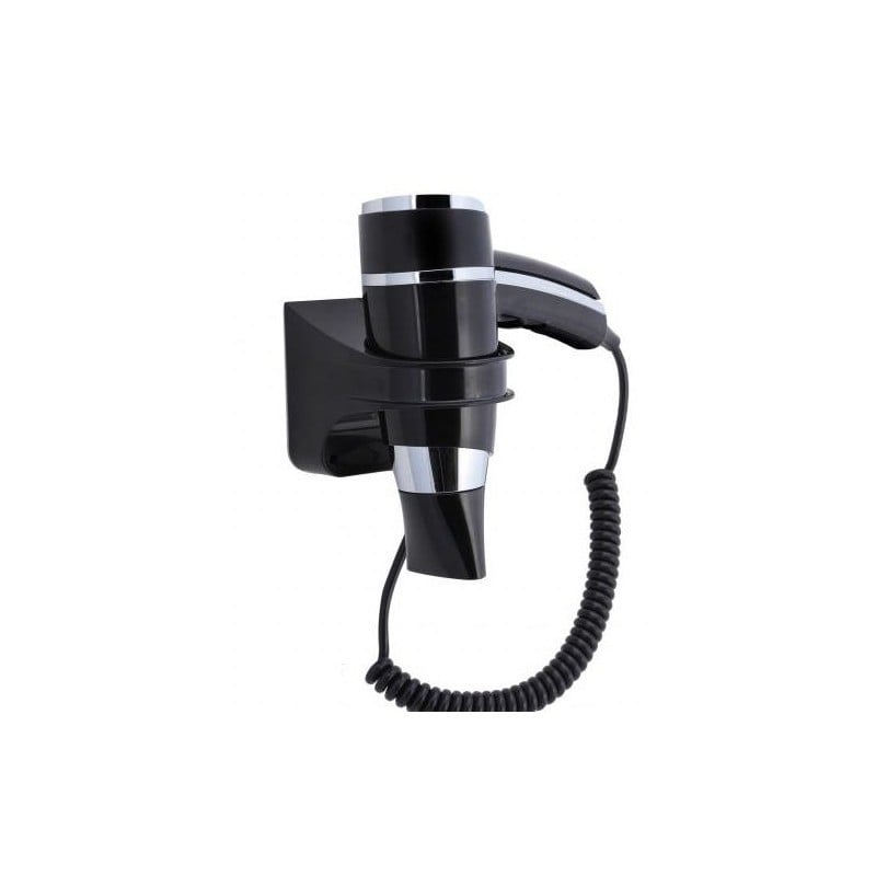 Фен JVD BRITTONY 1600W с креплением Черный (8221050)