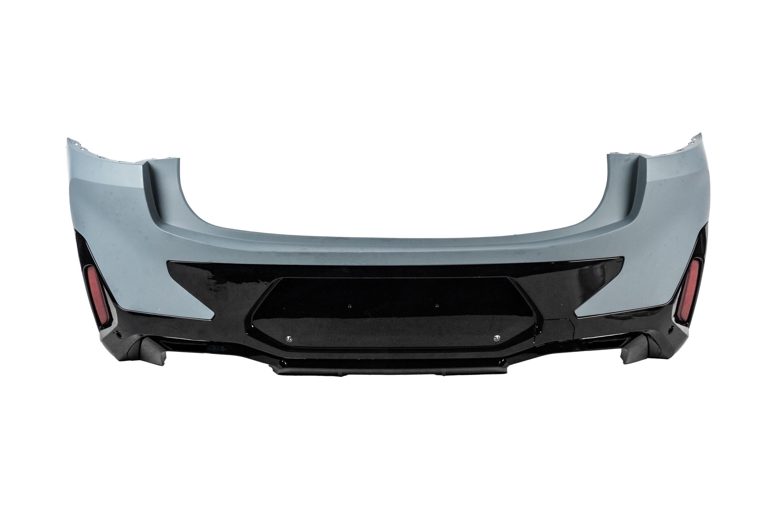 Бампер задній з дифузором GBT в стилі X4M F98 2022-2024 для BMW X4 G02 2018- рр. abs-пластик (182766) Бампер задній з дифузором GBT в стилі X4M F98 2022-2024 для BMW X4 G02 2018- рр. abs-пластик (182766)