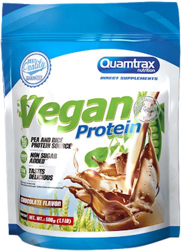 Протеин Quamtrax Vegan Protein 500 г 16 порций Chocolate