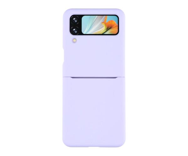Чехол-накладка Folding Silicone для Samsung Galaxy Flip 4 Elegant Purple Чехол-накладка Folding Silicone для Samsung Galaxy Flip 4 Elegant Purple