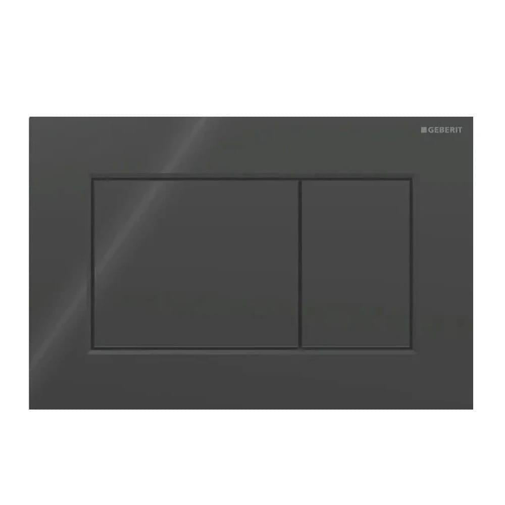 Кнопка смыва Geberit Sigma 01 Square прямоугольная Черный глянцевый (115.660.DW.1)