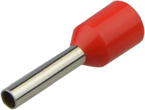 Накінечник ізольований АСКО-Укрем НТ1,5-12 1,5 мм2 гільза 12 мм 100 шт. Червоний (A0060010023) Накінечник ізольований АСКО-Укрем НТ1,5-12 1,5 мм2 гільза 12 мм 100 шт. Червоний (A0060010023)