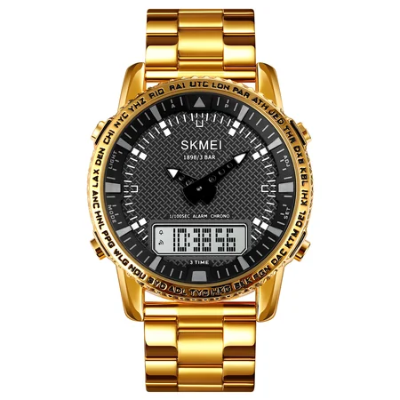 Наручные часы Skmei 1898GDWT Gold/White