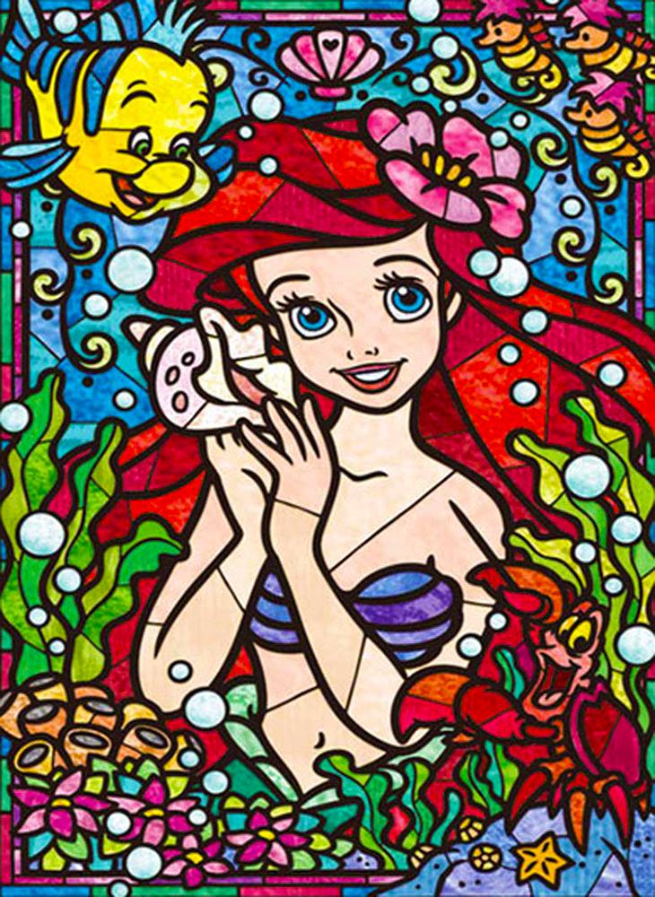Алмазная Мозаика Emerald Craft Ариэль и Флаундер 30x40 см (24103)