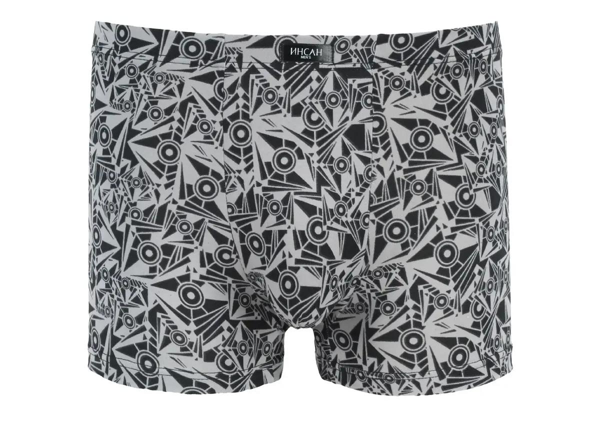 Мужские боксеры стрейчевые Бамбук Indena Insung L р. 44 2 шт. Серый (INS-18614) Мужские боксеры стрейчевые Бамбук Indena Insung L р. 44 2 шт. Серый (INS-18614)