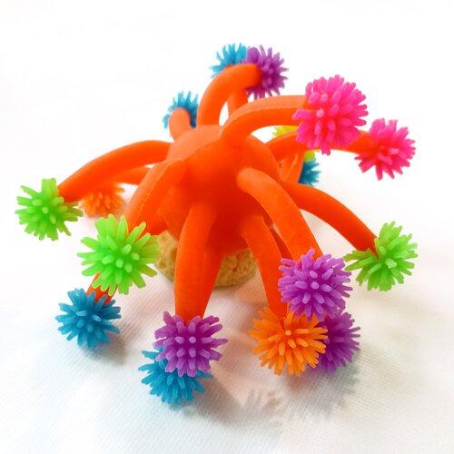 Прикраса для акваріуму діаметр декоративні рослини 6 см Помаранчевий (B40803KIO-30)