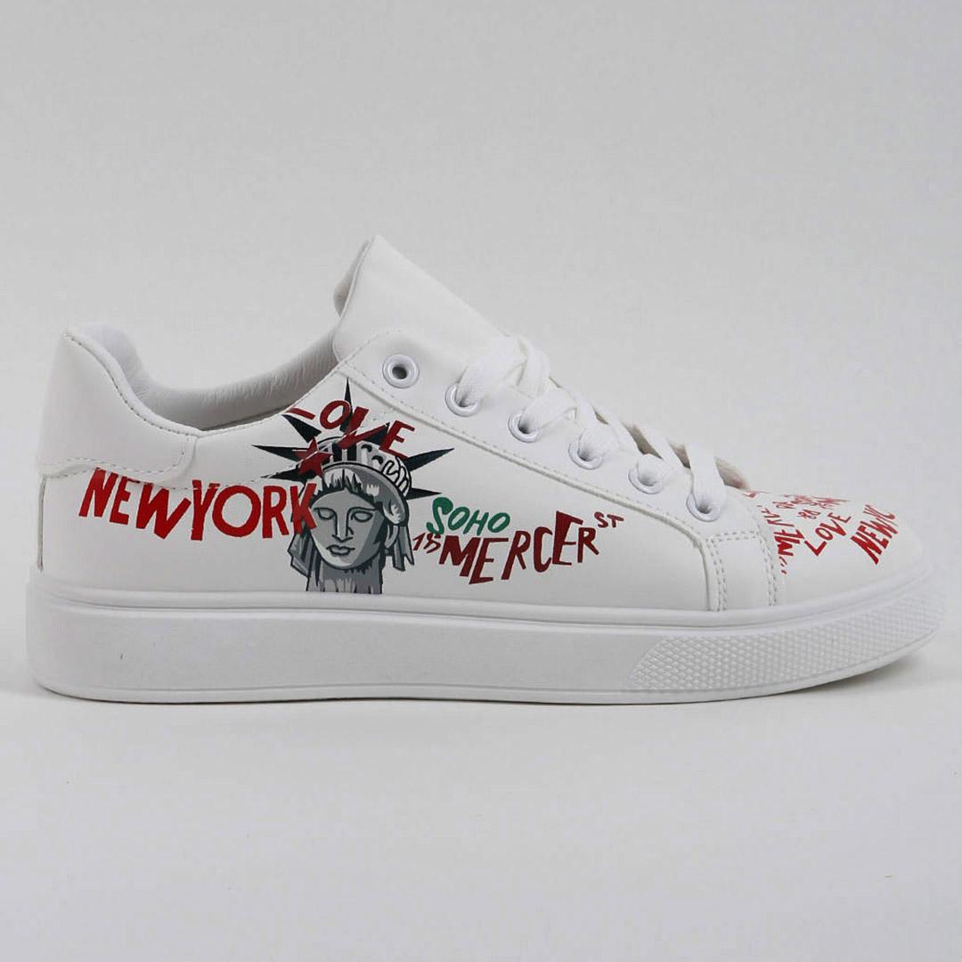 Кеди жіночі 339081 р. 38 24 см Білий - фото 2