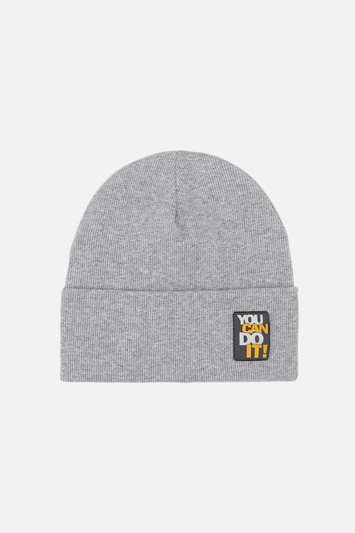 Шапка для мальчика 44-46 см Серый (24099993)