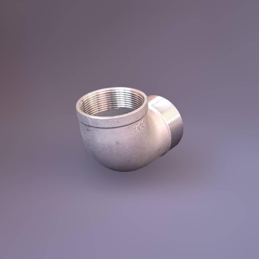 Відвід різьбовий DN50 ВН/ЗР BSPP н/ж сталь AISI304 90° Class 150 2" (29202998) - фото 5 Відвід різьбовий DN50 ВН/ЗР BSPP н/ж сталь AISI304 90° Class 150 2" (29202998) - фото 5