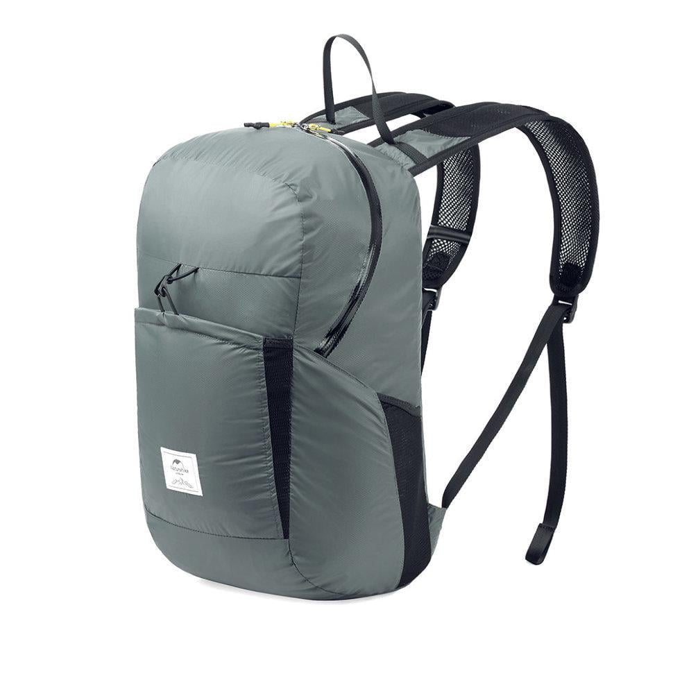 Рюкзак компактний Naturehike Ultralight NH17A017-B 22 л Сірий