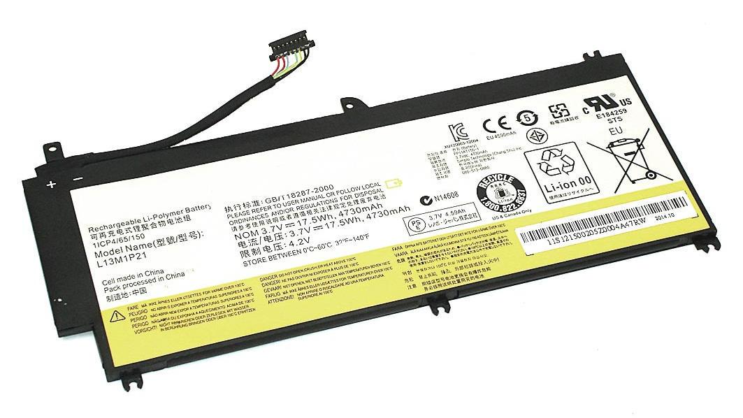 Аккумулятор для ноутбука Lenovo L13L1P21 Miix 2 8 32GB 3,7 V 4730 mAh (075428)