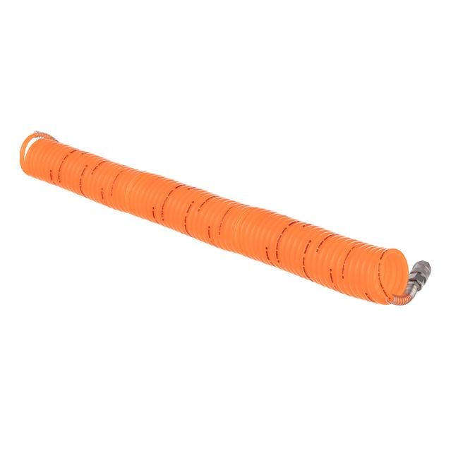 Шланг спиральный с быстроразъемными соединениями 6х8 мм 15 м Шланг спиральный с быстроразъемными соединениями 6х8 мм 15 м