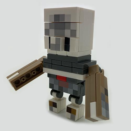 Конструктор фигурка iBlock Agent Minecraft 6 см - фото 3
