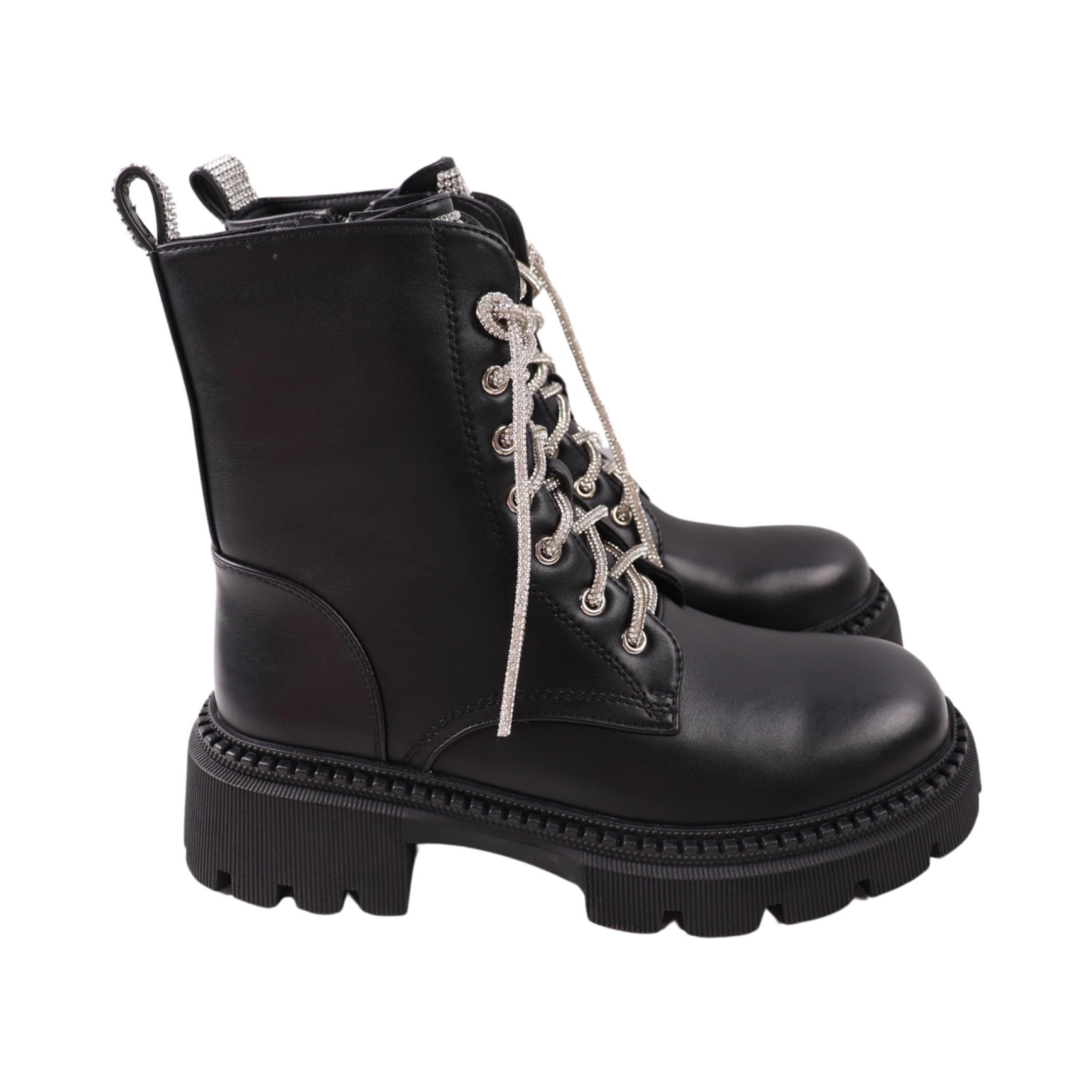 Ботинки женские Stefaniya nina р. 38 Черный (231-23DHC)