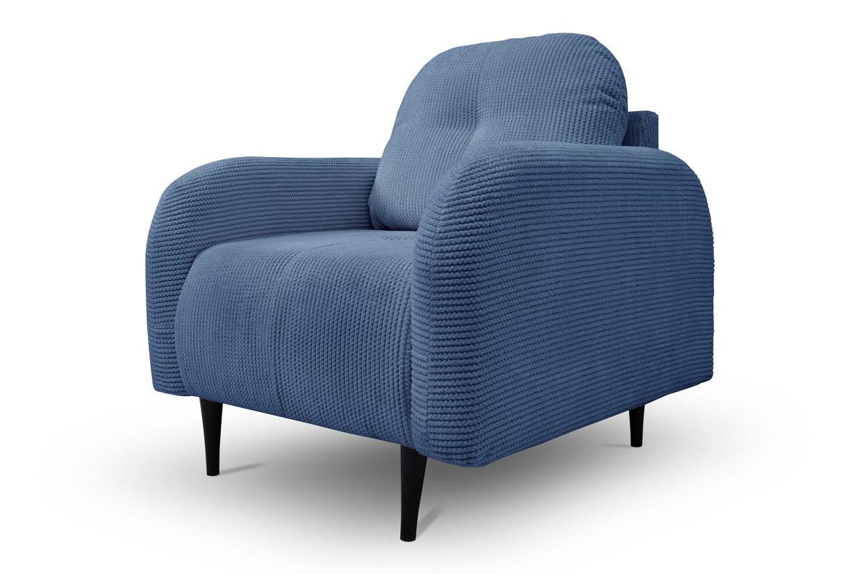 Мягкое кресло Perfect Home Cloud из натурального дерева/ДСП/ткань Elma 14 Синий (49733) - фото 2 Мягкое кресло Perfect Home Cloud из натурального дерева/ДСП/ткань Elma 14 Синий (49733) - фото 2