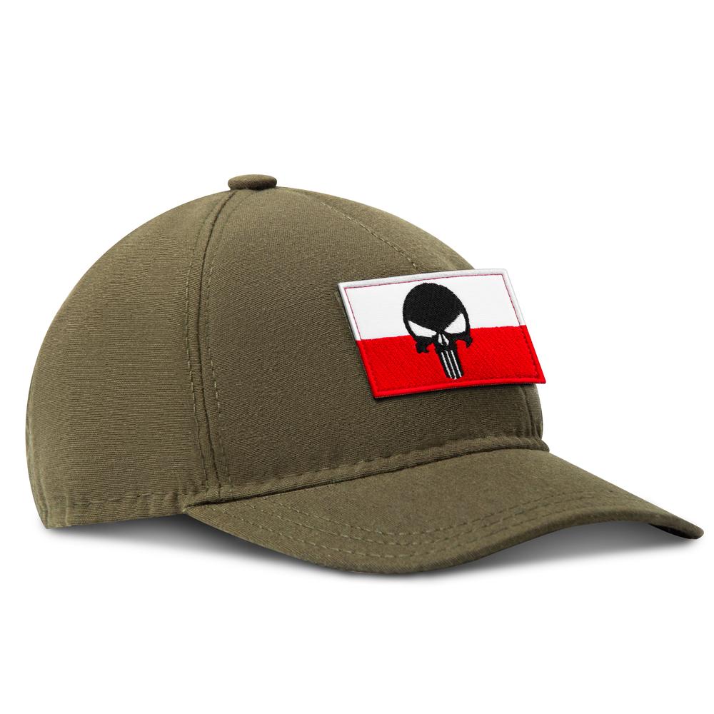 Набор шевронов на липучке Череп Карателя/Знамя Польши 5х8 см 2 шт. (25127) - фото 6 Набор шевронов на липучке Череп Карателя/Знамя Польши 5х8 см 2 шт. (25127) - фото 6