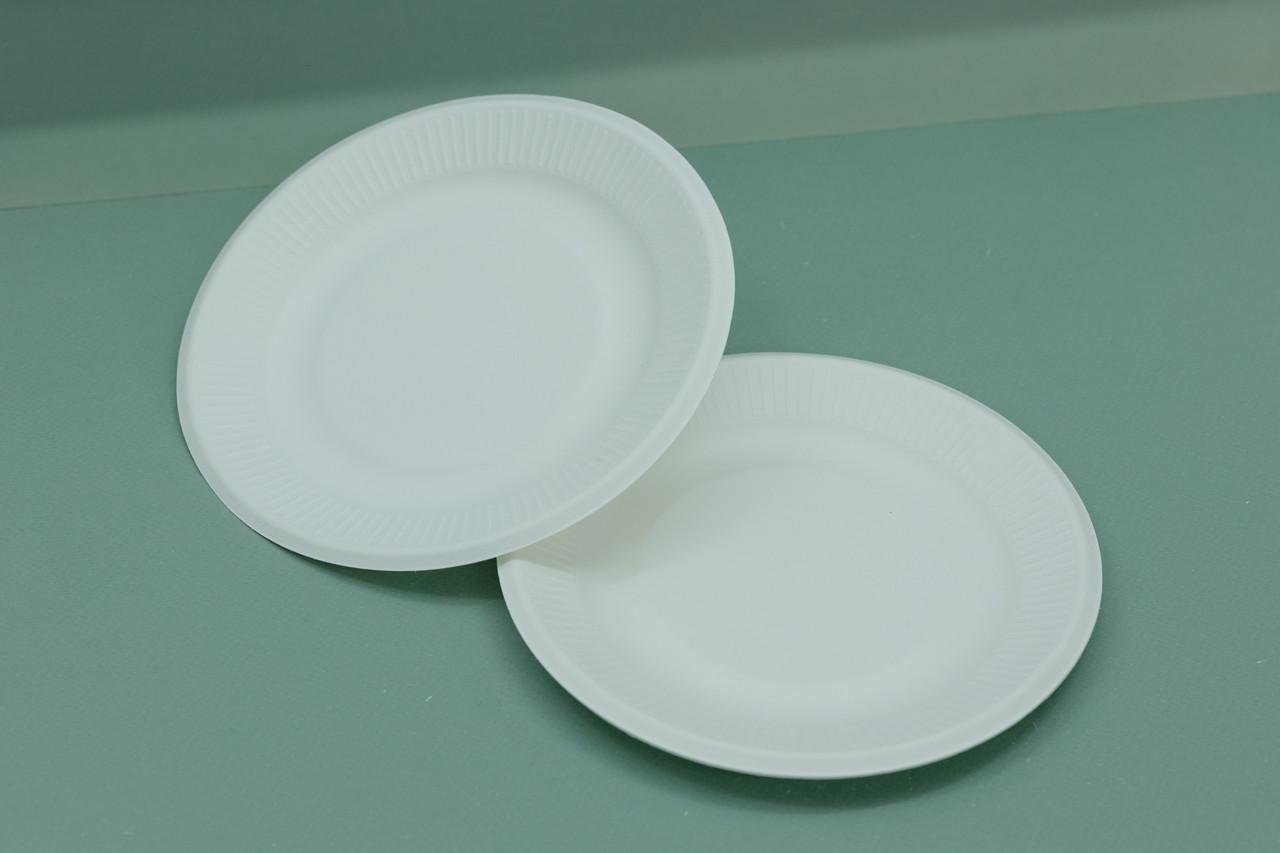 Одноразовая тарелка круглая 18 см 150 шт. - фото 2 Одноразовая тарелка круглая 18 см 150 шт. - фото 2