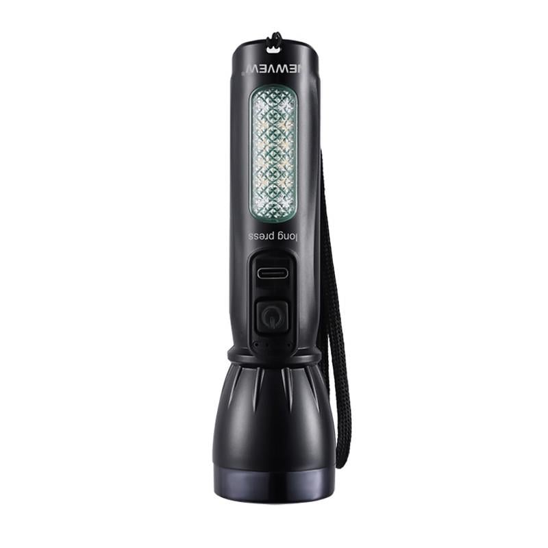 Фонарик аккумуляторный NEWVEW NV-C1013 Solar Panel 500mAh Black Фонарик аккумуляторный NEWVEW NV-C1013 Solar Panel 500mAh Black