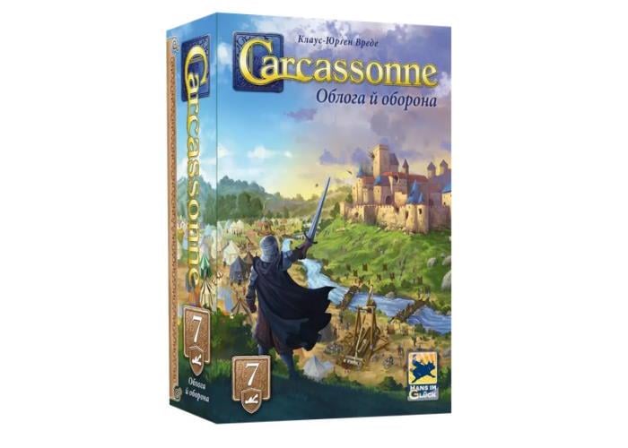 Настольная игра CARCASSONNE ОБЛОГА И ОБОРОНА Дополнение 7 (FI25072)