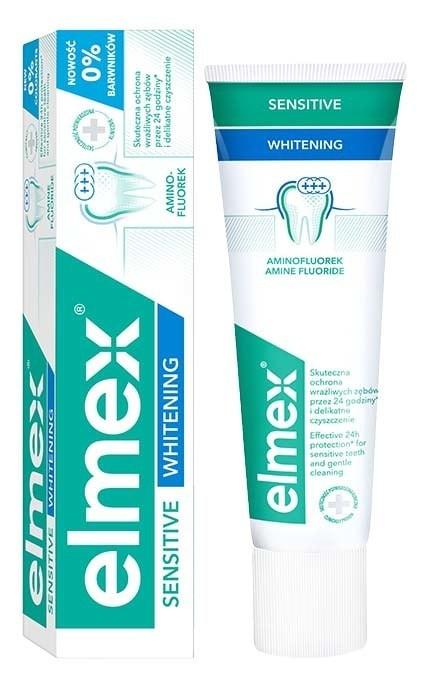 Зубная паста Elmex Sensetive Whitening для чувствительных зубов с отбеливающим эффектом 75 мл (56954656) - фото 2