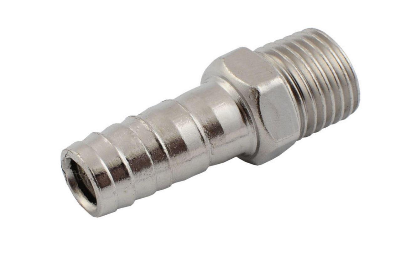 Штуцер Intertool із зовнішнім різьбленням 1/2" на шланг 10 мм (PT-1841)