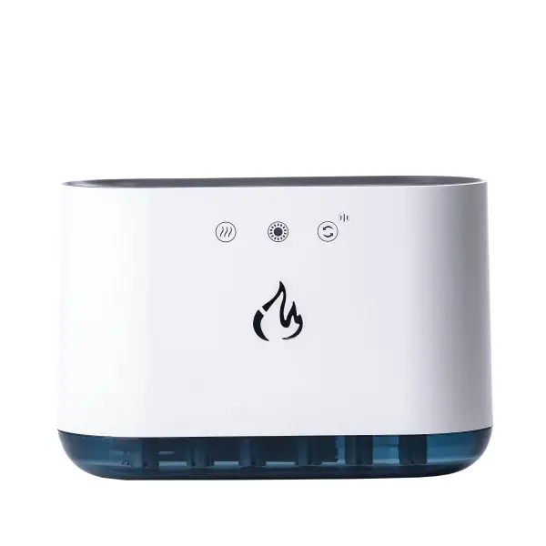 Увлажнитель воздуха с RGB-подсветкой и синхронизацией с музыкой 900 мл Белый