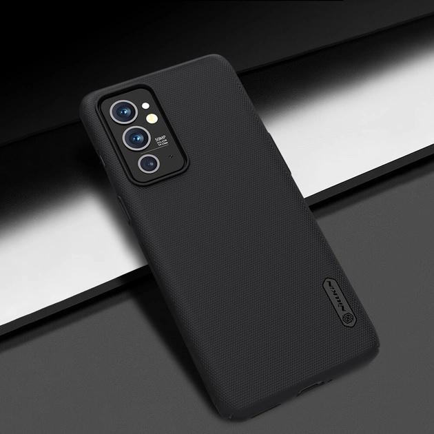 Чохол бампер Nillkin Super Frosted Shield для OnePlus 9RT 5G Black - фото 3