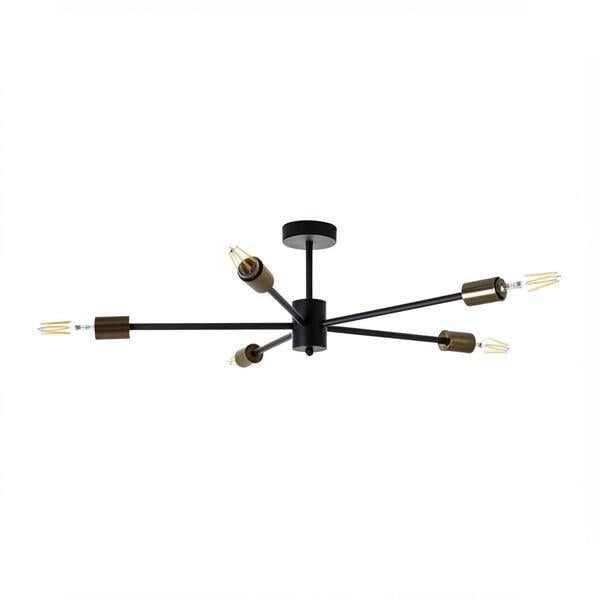 Люстра Atmolight 1861430 Star 5 840/320 Black/BrushGold