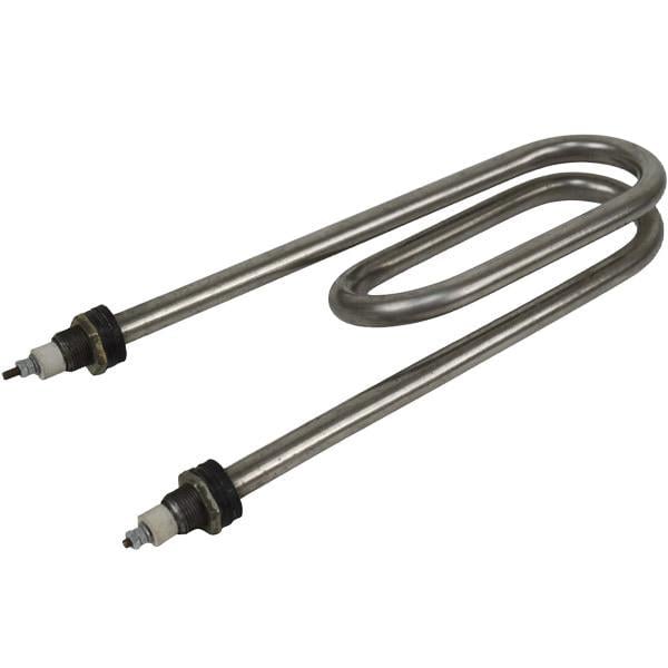 Тэн для нагрева воды 2500W 220V нержавейка 210 мм M14 скрепка (00000049658)