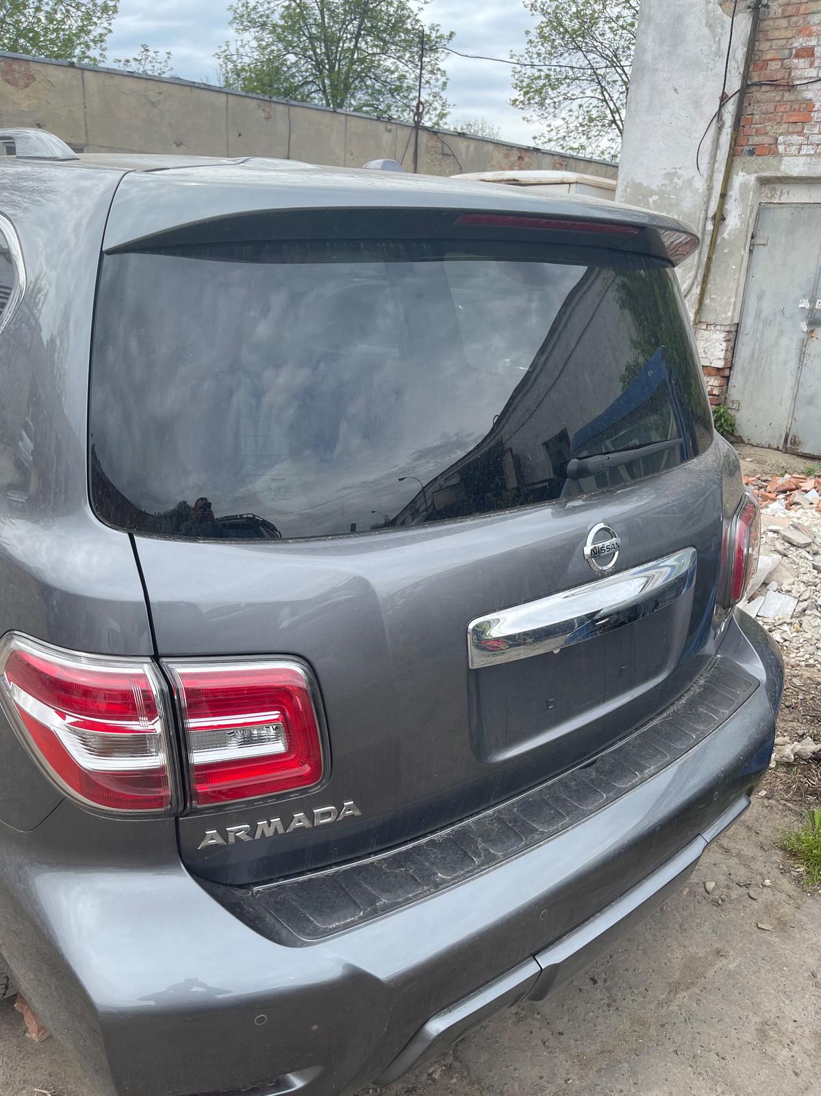 Крышка багажника Оригинал для Nissan Armada 2016-2024 гг. abs-пластик