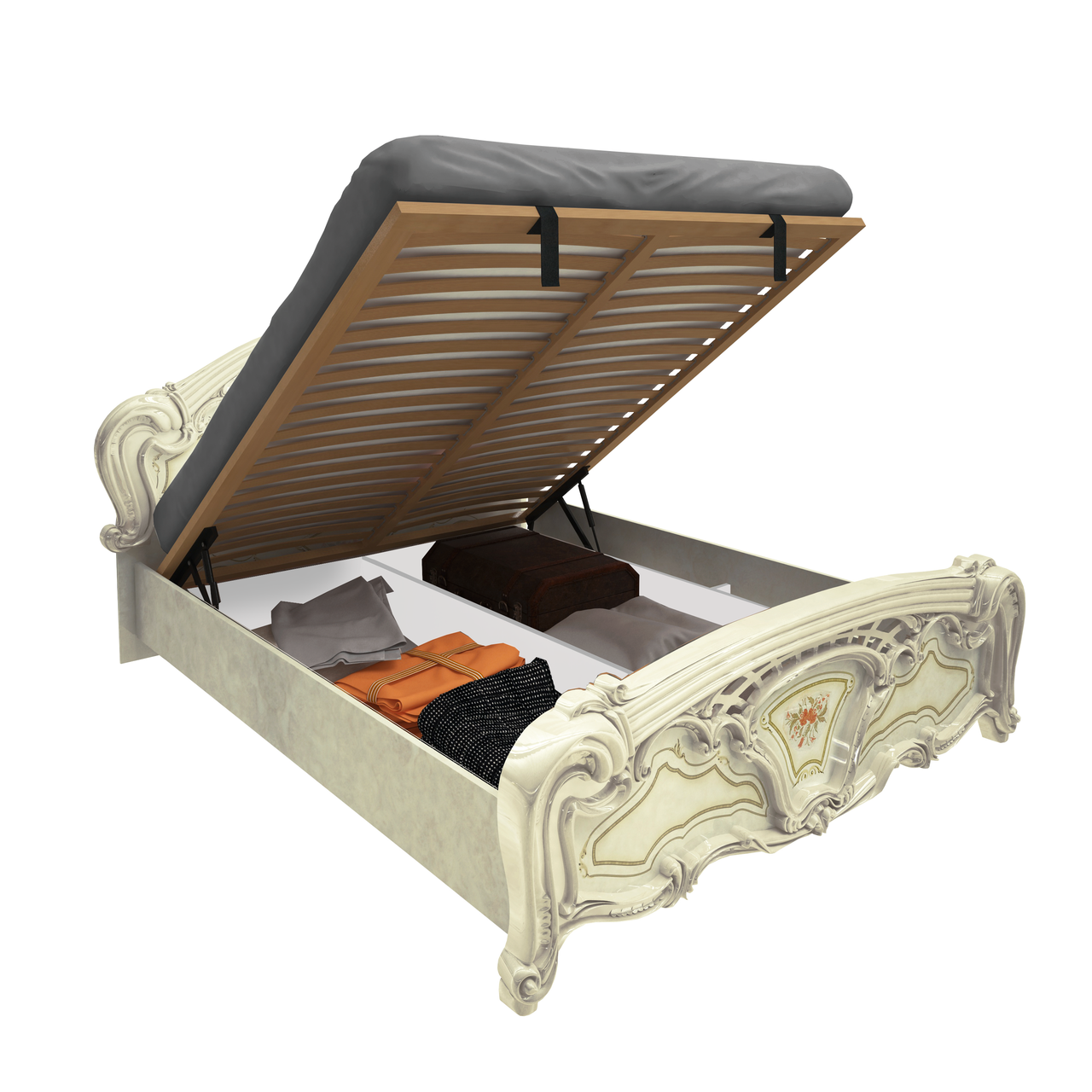 Гарнитур спальный Миро-Марк Regina Радика бежевый (212-640) - фото 2 Гарнитур спальный Миро-Марк Regina Радика бежевый (212-640) - фото 2