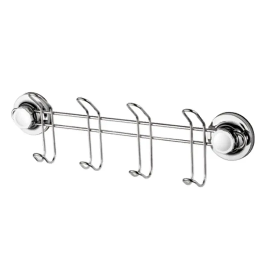 Планка з чотирма гачками на вакуумних присосках LM3716-4 (2183811531)