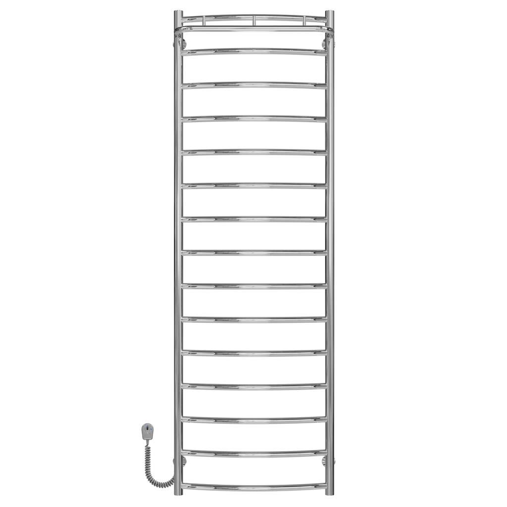 Полотенцесушитель электрический Deffi Классик N П15 EF16 левое подключение нержавеющая сталь 500х1600 мм Хром (C.KN.160.50.15.ECL5)