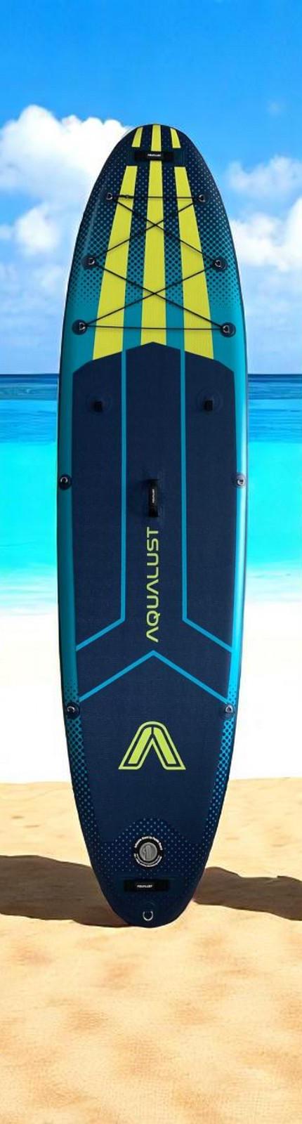 SUP-доска AquaLust 320 см 10'6" универсальная надувная 2 слоя Stand Up Paddle надувной с веслом/сумкой/насосом/только Turquoise