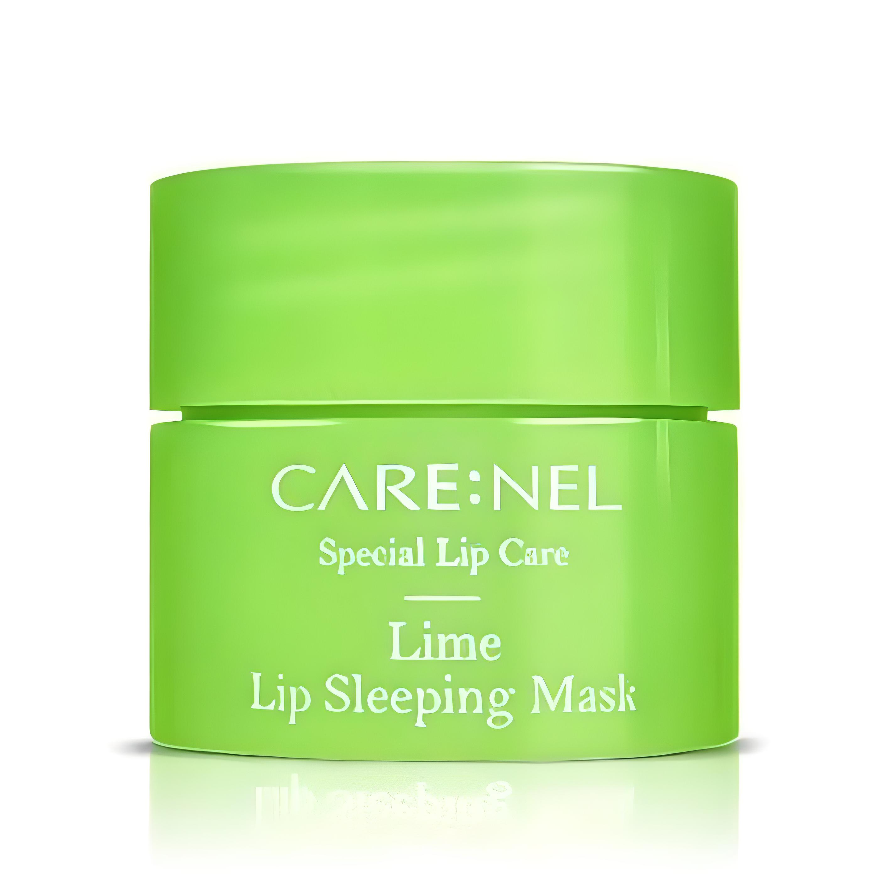 Маска-бальзам Carenel Lime Lip Night Mask для губ с ароматом лайма мини версия 5 г