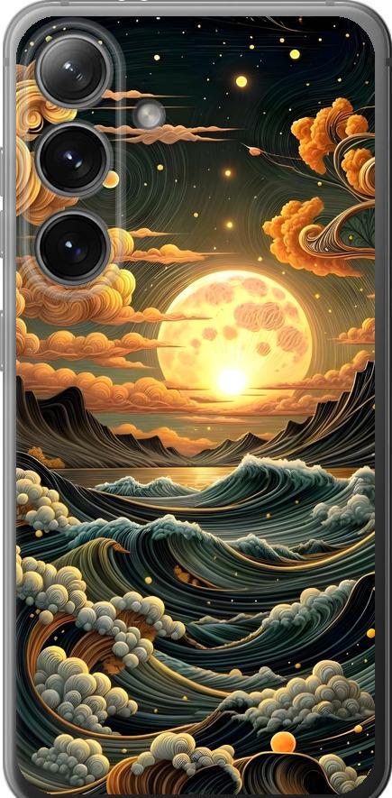 Чехол на Samsung Galaxy S24 Арт волны (6332u-3390-42517)
